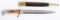 WWII NAZI GERMAN POLIZEI STAG GRIP BAYONET WW2