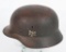 WWII NAZI GERMAN DOUBLE DECAL RAD HELMET