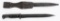 WWII NAZI GERMAN K98 BAYONET MATCHING F.W. HOLLER