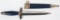WWII NAZI GERMAN DLV GLIDER PILOT'S KNIFE / DAGGER