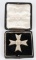 CASED WAR MERIT CROSS 1ST CLASS WITHOUT SWORDS