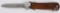 WWII NAZI GERMAN PARATROOPER GRAVITY KNIFE WW2