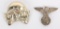 WW2 EARLY SS KEPI/VISOR CAP DANZIGER SKULL & EAGLE