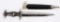 WWII NAZI GERMAN SS M33 DAGGER NUMBERED BY KLASS