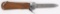 WWII NAZI GERMAN PARATROOPER GRAVITY KNIFE BY SMF