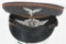 WWII NAZI GERMAN LUFTWAFFE SIGNAL NCO VISOR CAP