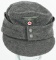 WWII NAZI GERMAN WEHRMACHT M43 ENLISTED CAP WW2