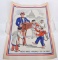 WWII UNCLE SAM & HITLER MONKEY POSTER WW2