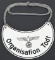 WWII THIRD REICH ORGANISATION TODT GORGET WW2