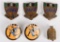 WWII US AIR CORPS INSIGNIA LOT DI'S CAPRI BELL WW2