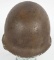 WWII US ARMY FIXED BAIL M1 HELMET FIRESTONE LINER