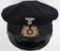 WWII NAZI GERMAN EM/NCO NSKK MARINE VISOR CAP WW2