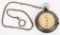 WWII NAZI GERMAN STOPWATCH BY JUNGHANS W/ CASE WW2