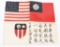 WWII US ARMY LEATHER AIR CORPS BLOOD CHIT WW2