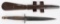 WWII BRITISH FAIRBAIRN SYKES B2 2nd PATTERN KNIFE
