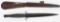 BRITISH FAIRBAIRN SYKES FIGHTING KNIFE W/ SHEATH