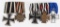 WWI & WWII NAZI GERMAN MEDAL BAR LOT IRON CROSS