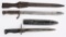 WWI IMPERIAL GERMAN BAYONET LOT BUTCHER ERSATZ WW1