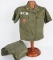 VIETNAM NAMED PATCHED HBT MEDICAL OFFICER UNIFORM