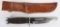 WWII US CASE XX 337-6Q FIGHTING KNIFE W/ SCABBARD