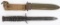 WWII US CASE GUARD MARKED M3 FIGHTING KNIFE