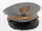 WW2 ITALIAN ROYAL ARMY ARTILLERY OFFICER VISOR HAT