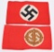 WWII NAZI GERMAN ARMBAND LOT NSDAP & SA WW2