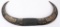 WWII CARVED WATER BUFFLO HORN FROM US SERVICEMAN
