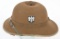 WWII NAZI GERMAN TROPICAL PITH HELMET 1942 DATED