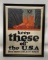 WW1 KEEP THESE OFF THE USA BUY BONDS WAR POSTER
