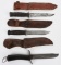 WWII US MILITARY FIGHTING KNIFE CASE UTICA WW2