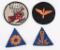 th WWII US MILITARY LOT 508th PIR UNIT HISTORY WW2