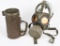 WWII NAZI GERMAN M30/38 GASMASK WITH STRAPS WW2