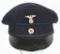 WWII NAZI GERMAN CIVIL OR POLITICAL VISOR HAT WW2