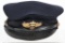 WWII JAPANESE NAVAL OFFICER'S VISOR CAP WW2