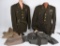 WWII US ARMY AIR CORPS UNIFORM LOT W/ WINGS WW2