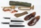 MILITARY LOT INCLUDING BAYONETS BUGLE WWII SHOES