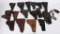 LOT OF MILITARY HOLSTERS FROM WWII TO CURRENT