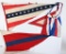 WWII US 4pc LOT V FOR VICTIORY APRON + PENNANTS