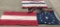 WWII US 5pc LOT AMERICAN PATRIOTIC BUNTING FLAGS