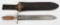 SPRINGFIELD M1887 HOSPITAL CORPS KNIFE W/ SCABBARD