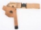 US NAVY MILLS WOVEN EAGLE SNAP HOLSTER + BELT