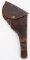 LEATHER USMC .38 COLT 1905 FLAP HOLSTER
