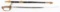 WW1 US NAVY OFFICERS SWORD USN w/ SCABBARD WWI