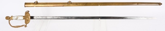 PRE CIVIL WAR U.S. MILITIA OFFICER'S SWORD