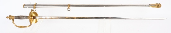 M1860 PRESENTATION FIELD & STAFF OFFICER'S SWORD