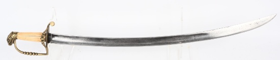 BEAUTIFUL 1820's AMERICAN EAGLE HEAD SWORD