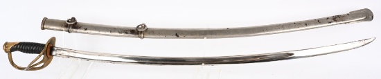 CIVIL WAR EMERSON & SILVER CAVALRY SWORD 1861