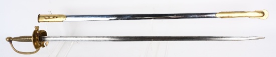 CIVIL WAR U.S. MODEL 1840 NCO SWORD SCABBARD