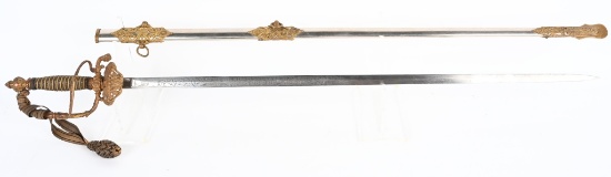 NAMED SPAN AM OFFICERS SWORD 3RD VA VOLUNTEERS